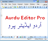 Urdu Editor with  bilingual interface
